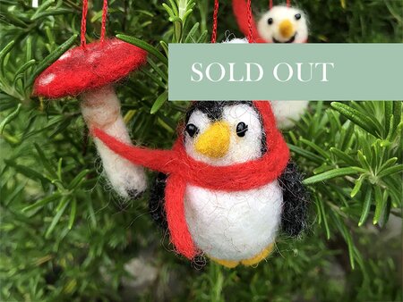 Needle Felted Penguin Decoration - Thursday 11th December 2025