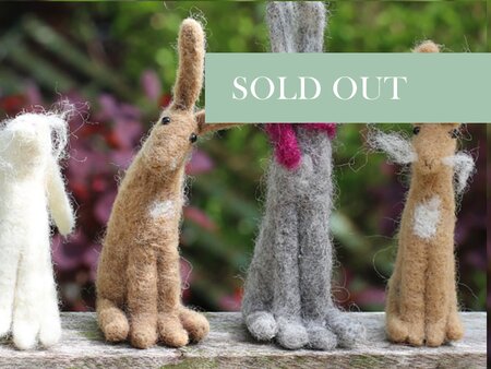 Needle-felted Spring Hares Workshop	- Thursday 9th April 2026