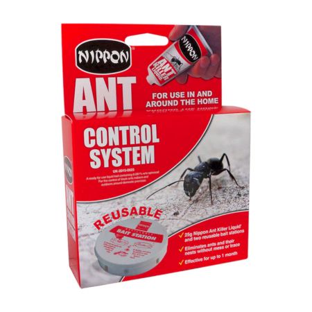 Nippon Ant Control System - 2 Traps with 25g Liquid