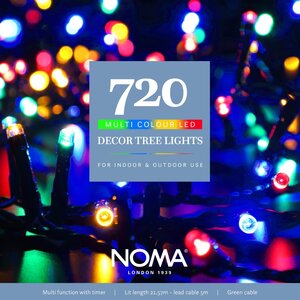 Noma 720 LED Multi-Colour Multi-Function Decor Tree Lights