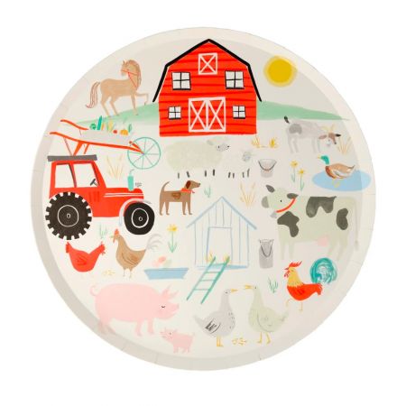 On The Farm Dinner Plates