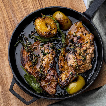 Ooni Cast Iron Skillet Pan