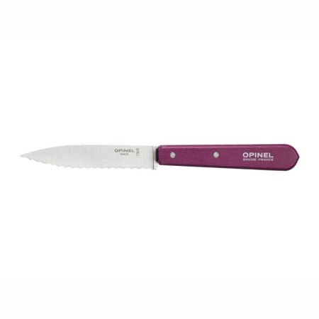 Opinel No.113 Serrated Knife - Plum