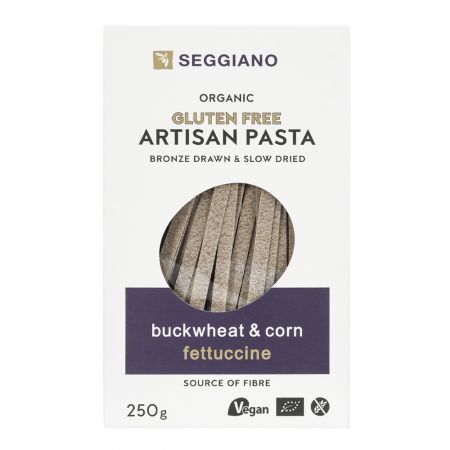 Organic Gluten Free Buckwheat & Corn Fettuccine 250g