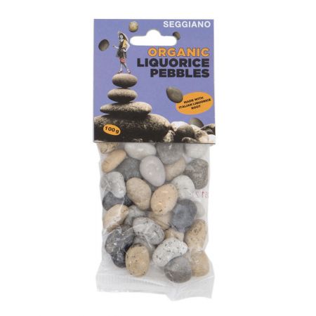 Organic Liquorice Pebbles 100g