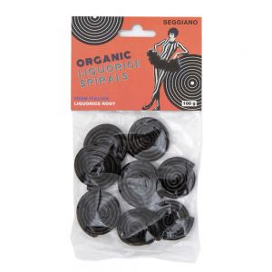 Organic Liquorice Spirals 100g