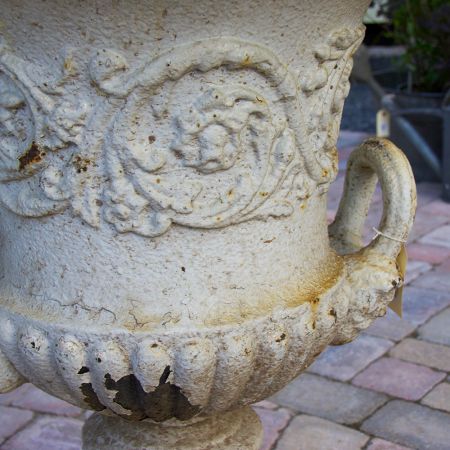 Pair of Large Ornate Urns