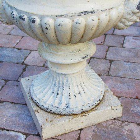 Pair of Large Ornate Urns