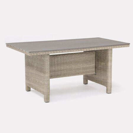 Palma Polywood Top White Wash Table