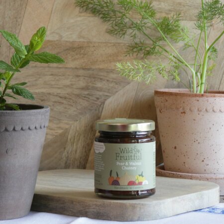 Pear & Walnut Chutney by Wild & Fruitful