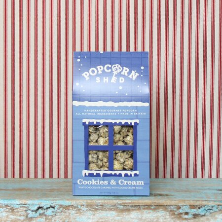 Popcorn Shed Cookies & Cream Flavoured Popcorn