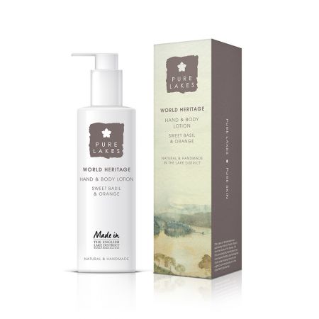 Pure Lakes Sweet Basil & Orange Hand & Body Lotion 250ml