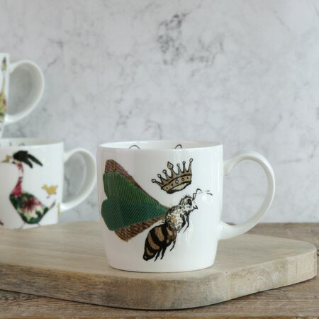 Queen Bee Mug by Anna Wright