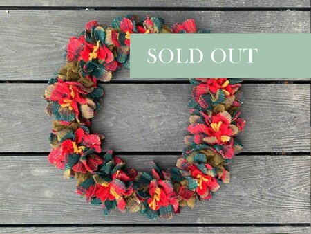Rag Rug Wreath Workshop - Tuesday 9th December 2025