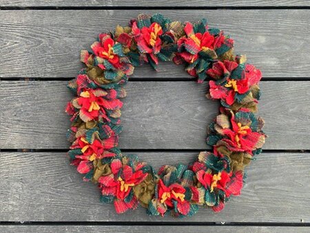 Rag Rug Wreath Workshop - Wednesday 9th December 2026