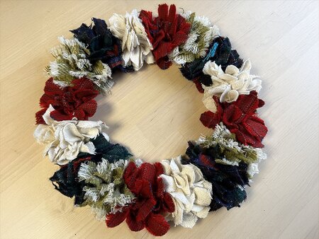 Rag Rug Wreath Workshop - Wednesday 9th December 2026