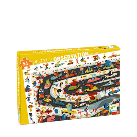 Rally Automobile 54 Piece Jigsaw Puzzle