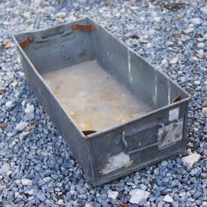 Reclaimed Metal Planter