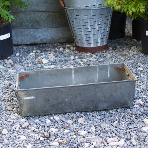 Reclaimed Metal Planter