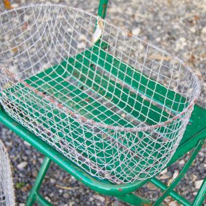 Reclaimed Metal Wire Basket