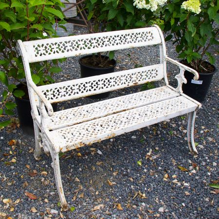 Reclaimed Mid 20th Century Garden Bench