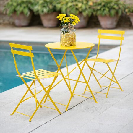 Rive Droite Lemon Bistro Set by Garden Trading