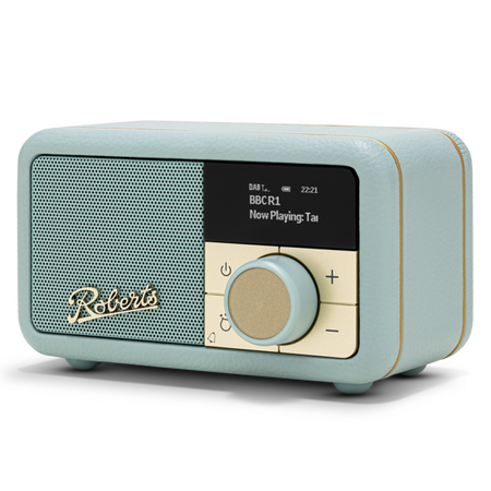 Roberts Revival Petite 2 DAB Radio Bluetooth Speaker in Duck Egg
