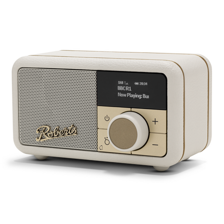 Roberts Revival Petite 2 DAB Radio Bluetooth Speaker in Pastel Cream