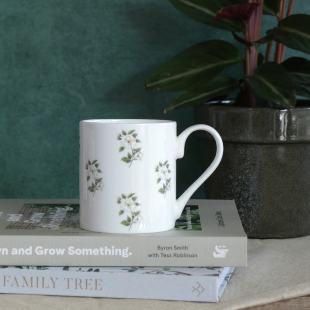 Roses Mug by Sophie Allport Beetham Nurseries