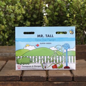 Runner Bean 'Moonlight' Seeds by Mr. Men™ Little Miss™ & Mr Tall