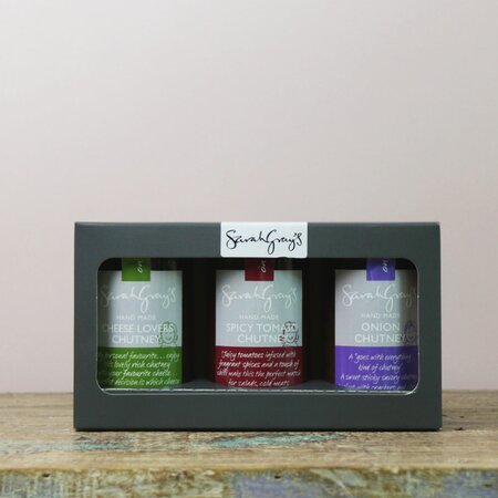 Sarah Gray's Savoury Chutney Trio