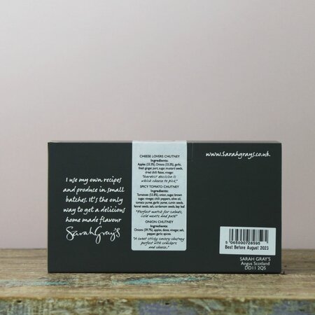 Sarah Gray's Savoury Chutney Trio