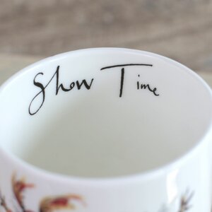 Show Time Squirrel Mug by Anna Wright