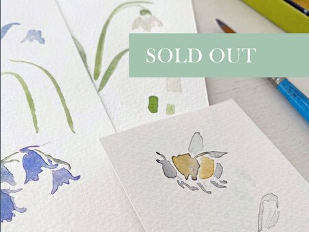 Signs of Spring Watercolour Workshop for Beginners - Wednesday 18th March 2026