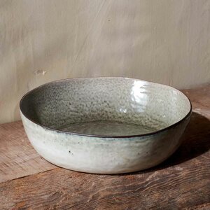 Simi Moss Green Large Serving Bowl