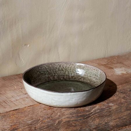 Simi Moss Green Small Serving Bowl