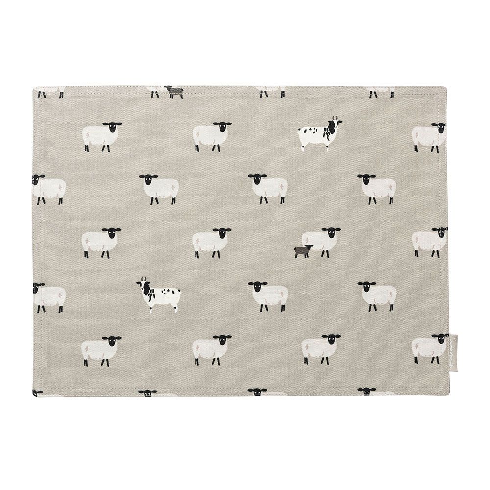 Sophie Allport Sheep Fabric Placemat Beetham Nurseries