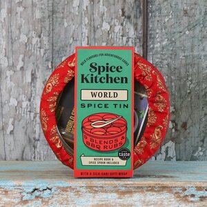 Spice Kitchen; World Spice Tin