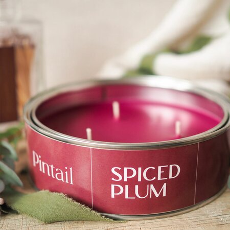 Spiced Plum Triple Wick Candle