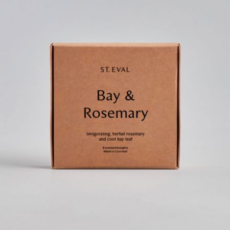 St Eval Bay & Rosemary Scented Tealights