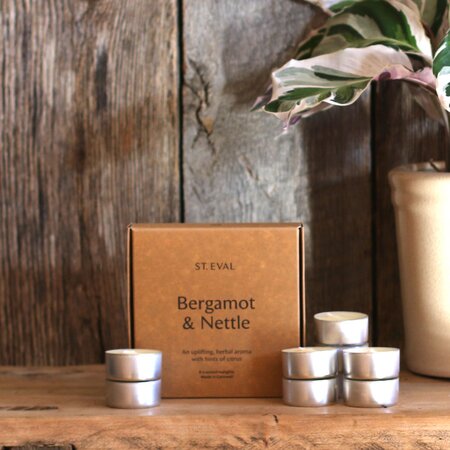 St Eval Bergamot & Nettle Scented Tealights