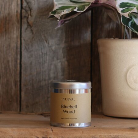 St Eval Bluebell Wood Scented Tin Candle