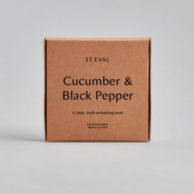 St Eval Cucumber & Black Pepper Scented Tealights