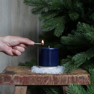 St.Eval Orange & Cinnamon Midnight Blue Winter's Pot Candle