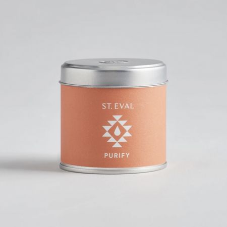 St Eval Purify Retreat Scented Tin Candle