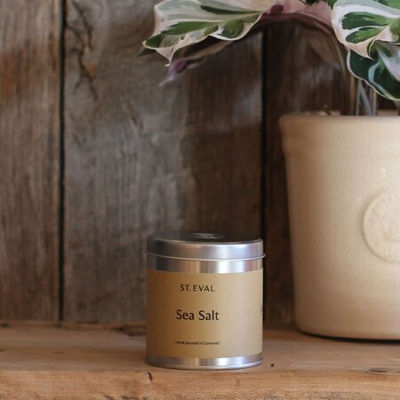 St Eval Sea Salt Scented Tin Candle