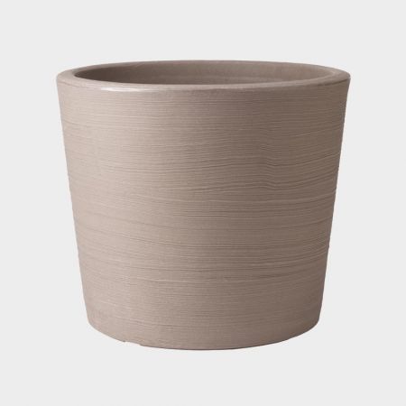 Stewart 40cm Varese Low Planter - Dark Brown