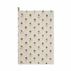 Sunflowers Linen Tea Towel by Sophie Allport
