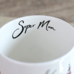Super Mum Bee Mug by Anna Wright