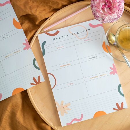 Sweet Spot A4 Weekly Planner by Once Upon a Tuesday